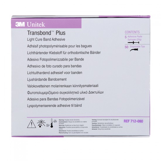 Transbond Plus Light Cure Band Adhesive