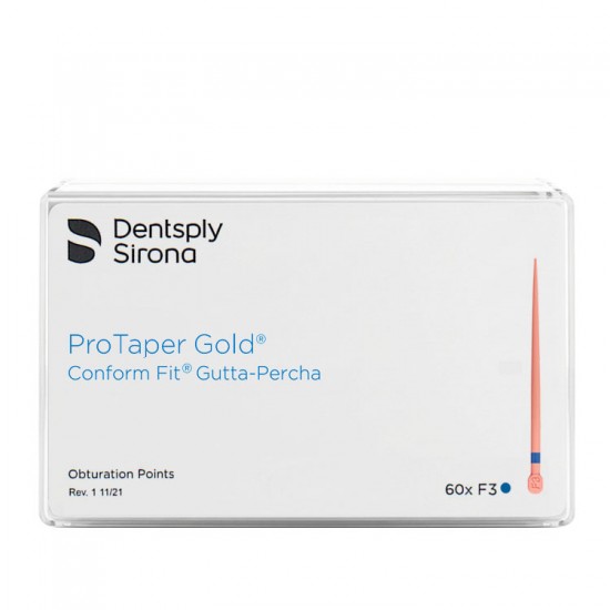 Protaper Gold Conform Fit Gutta Percha F3